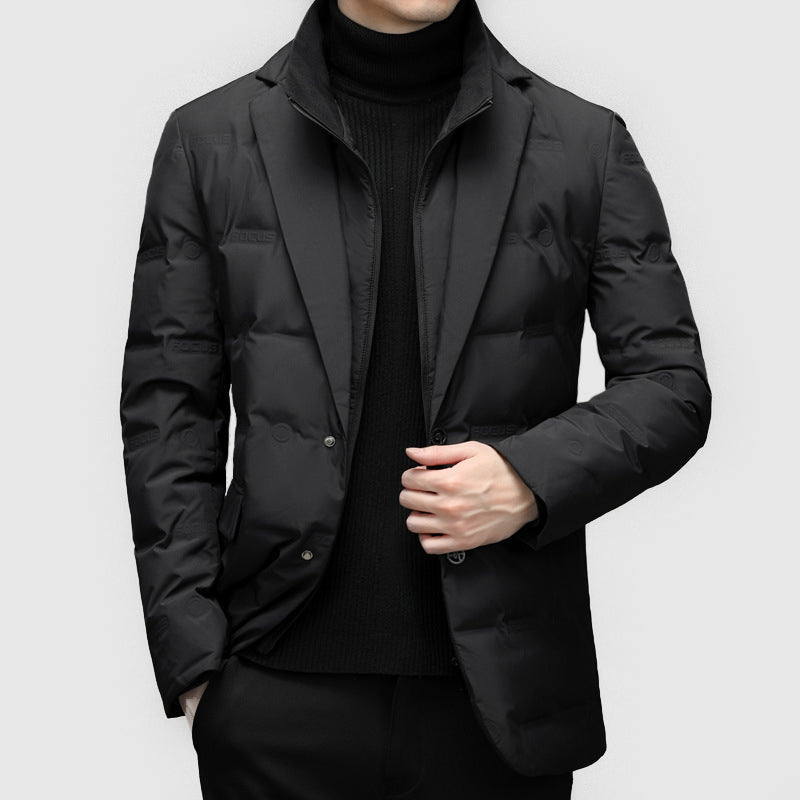 Vinterjakke Herre med Funktionel Stil og Vind- samt Vandafvisende Egenskaber 3