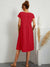 Damekjole Elegant Design Tidsløse Detaljer Polyester-2