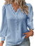Kvinders Bluse med Stilfulde Detaljer  - Bluser til Kvinders