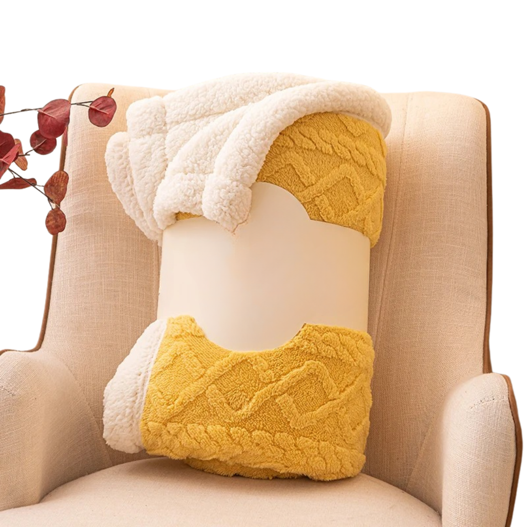 Fortykket varmt tæppe