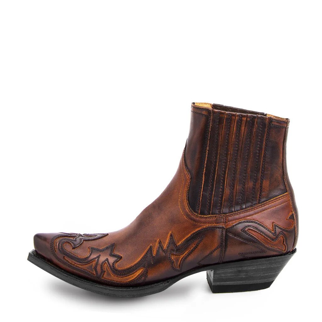 Kvinders Cowboy Støvler Kunstlæder Western Stil