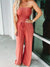 Dame Jumpsuit Off-Shoulder Elegant Polyester-4