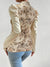 Kvinders Satin Top Blomsterprint Elegant Komfortabel-3