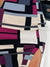 Kvinders Pencil Kjole Farveblok Slim Fit Polyester-5