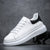 Herre Sneakers Urban Stilfuld Læder Med Stødabsorberende Sål 4
