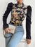 Variant image for Kvinders Satin Top Blomsterprint Elegant Komfortabel-17