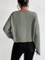 Kvinders T-Shirt Ribbede Rund Hals 100% Bomuld-3