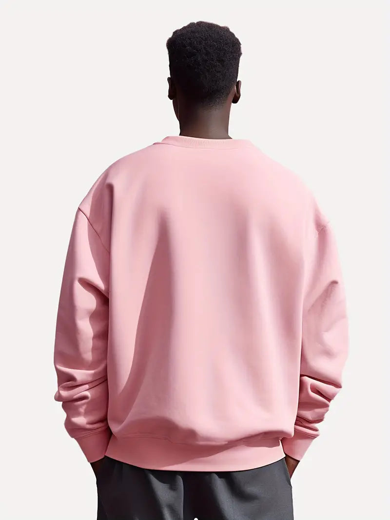 Herre Pullover Casual Rundhalset Blødt Materiale-2