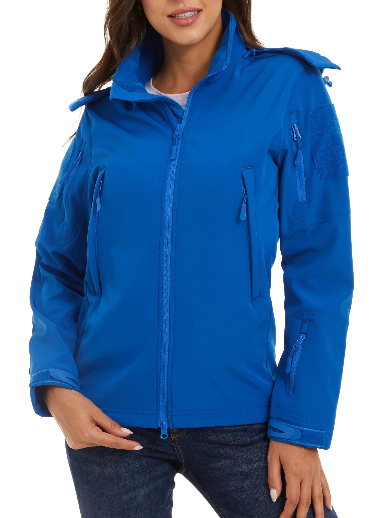 Softshell-fleecejakke til kvinder