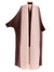 Plisseret trenchcoat med gradient til kvinder