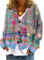 Variant image for Dame Cardigan Retro Uldflannel Tidløs Stil-1