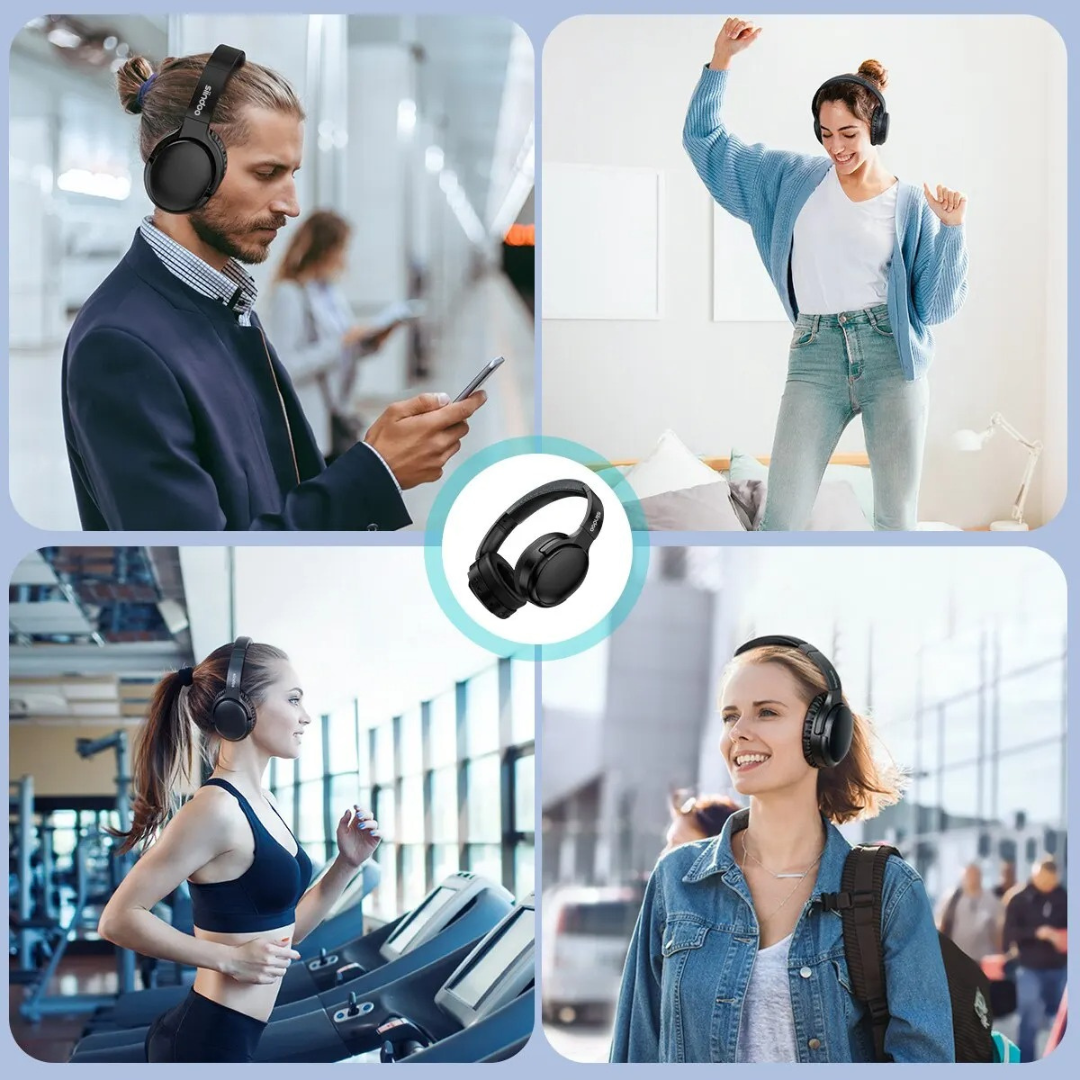 Deep Bass BT 5.3 Støjreducerende Hovedtelefoner