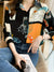 Kvinders Vintage Bluse Unikt Print 100% Bomuld-2
