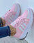 Kvinders Sneakers Komfortabelt Lærred Anti-Slip Gummi