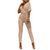 Dame Jumpsuit V-Hals Elegant Design Kvalitetsstof-1