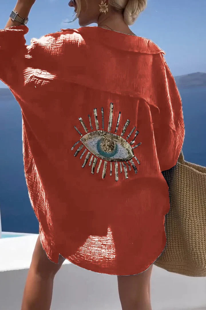 Variant image for Herre Skjorte Casual Kortærmet 100% Bomuld-33