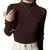 Strikket pullover med mock neck til kvinder