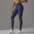 Højtaljede fitness-leggings