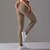 Højtaljede fitness-leggings