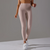 Højtaljede fitness-leggings