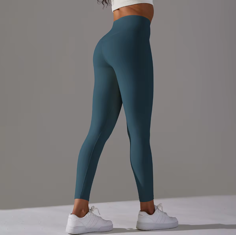 Højtaljede fitness-leggings