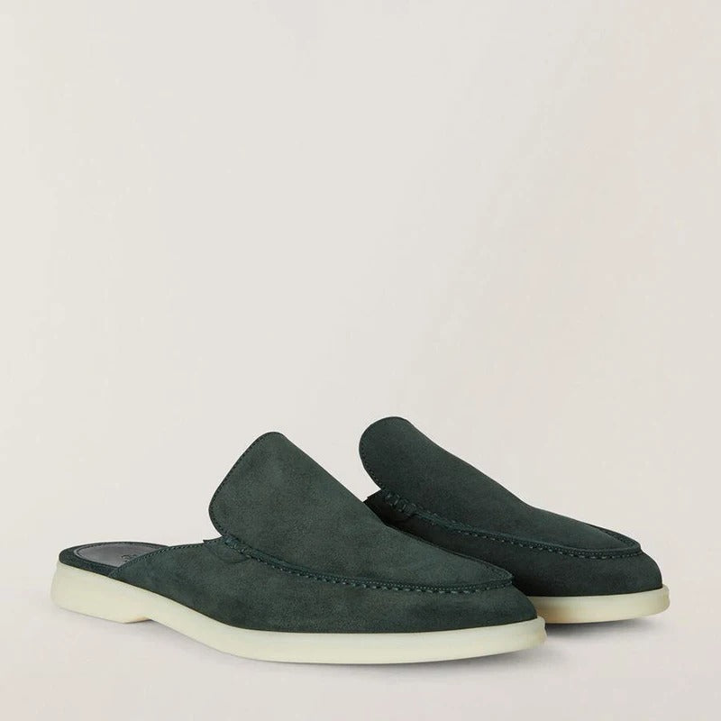 Suede Loafer Slipper til mænd