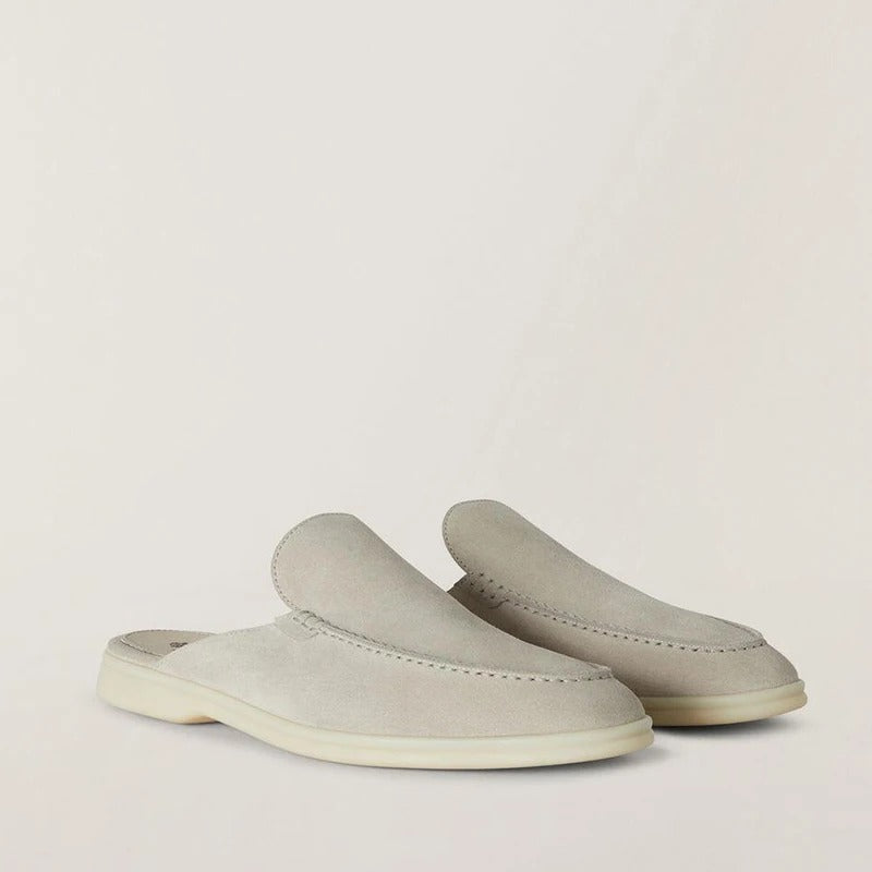 Suede Loafer Slipper til mænd