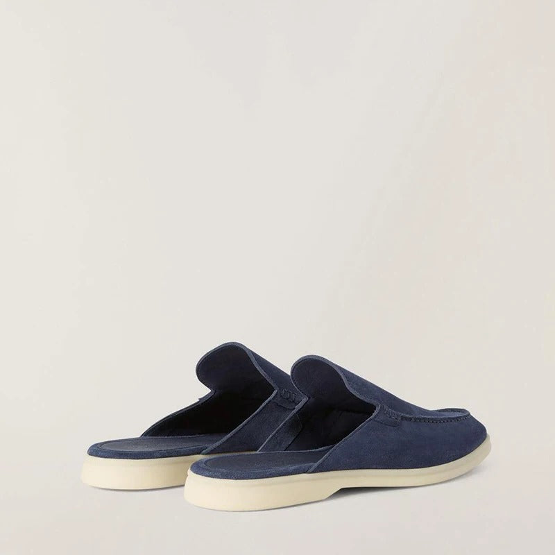 Suede Loafer Slipper til mænd