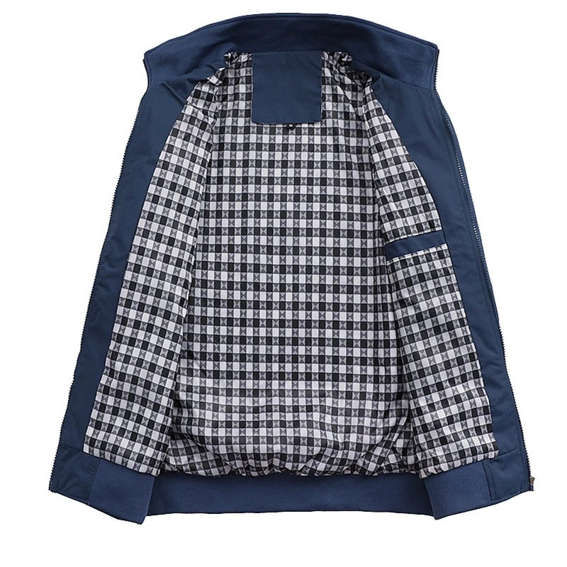 Casual Slim Bomber-jakke til mænd