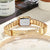 Kvinders Light Luxury Square Watch