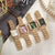 Kvinders Light Luxury Square Watch
