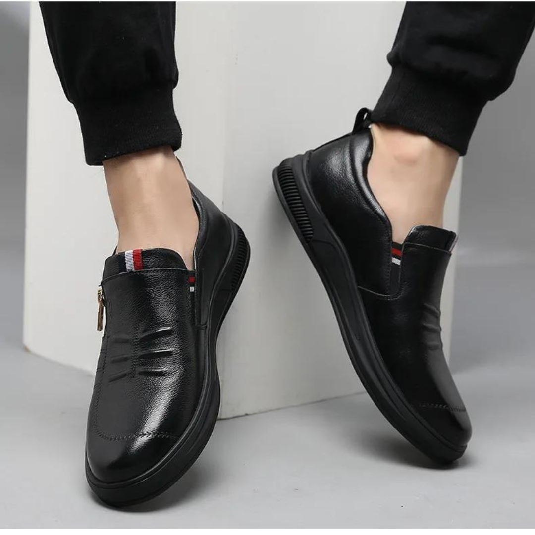 Åndbare slip-on-loafers til mænd