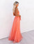 Kvinders Lang Kjole Elegant Polyester-3