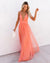 Kvinders Lang Kjole Elegant Polyester-4