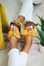 Dame Sandaler Komfortabelt Design Åndbart Stof-3
