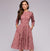 Dame Midi Kjole Elegant Design Polyester til Fest og Sommer-3