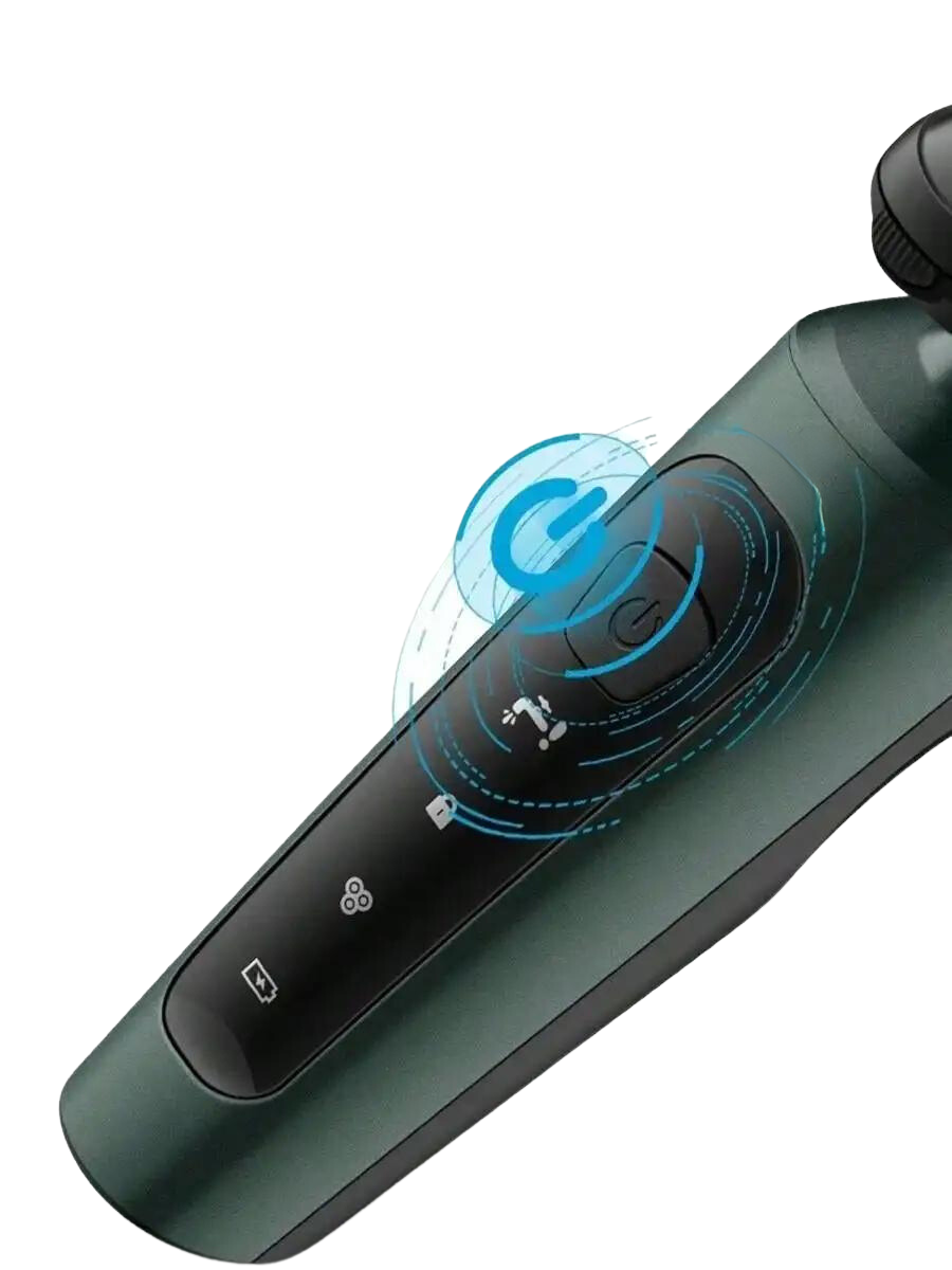 Vådt og tørt elektrisk trimmer-barbersæt