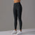 Højtaljede fitness-leggings