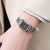 Kvinders Light Luxury Square Watch