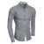 Slim Fit langærmet bluse til mænd