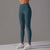 Højtaljede fitness-leggings