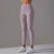 Højtaljede fitness-leggings