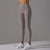 Højtaljede fitness-leggings
