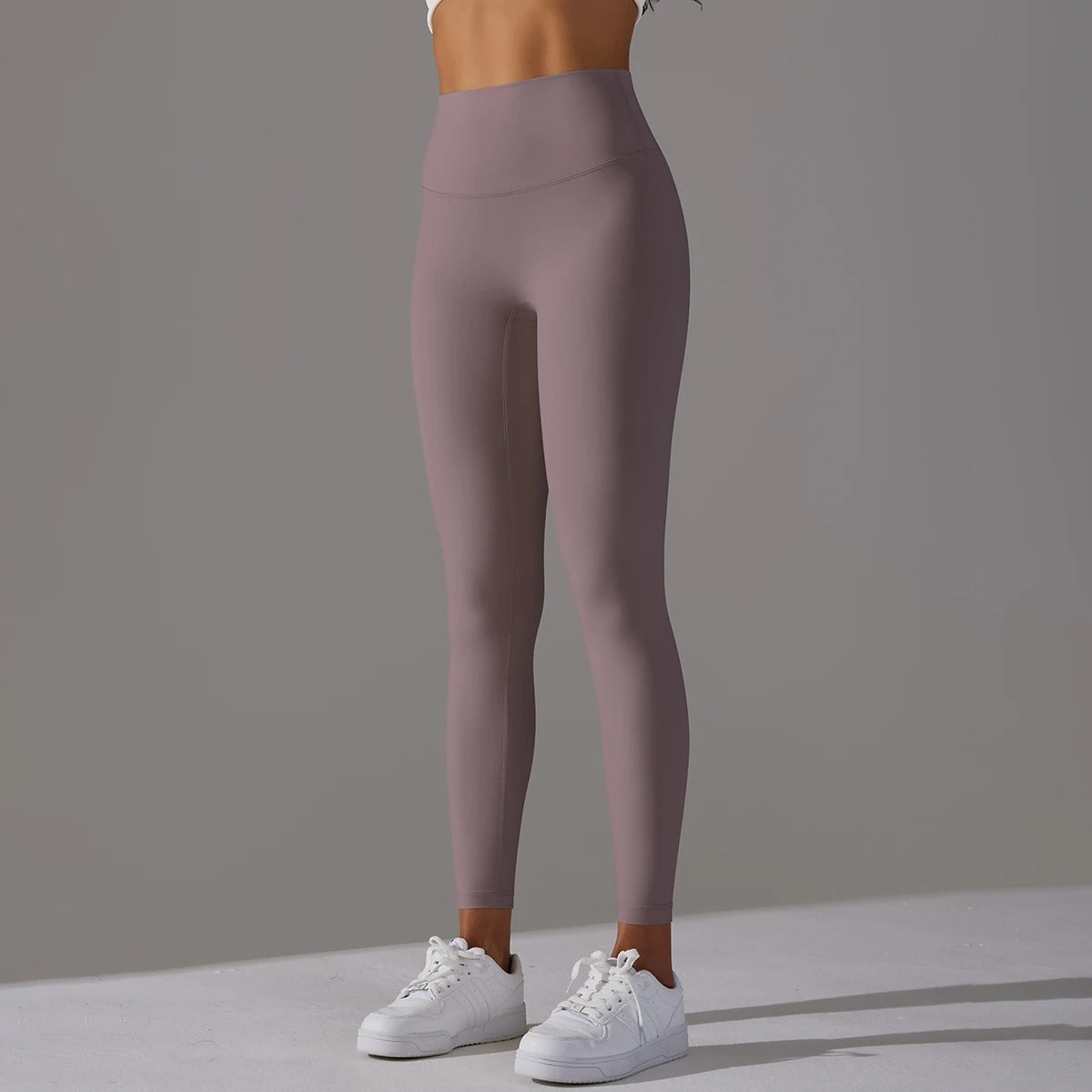 Højtaljede fitness-leggings