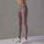 Højtaljede fitness-leggings