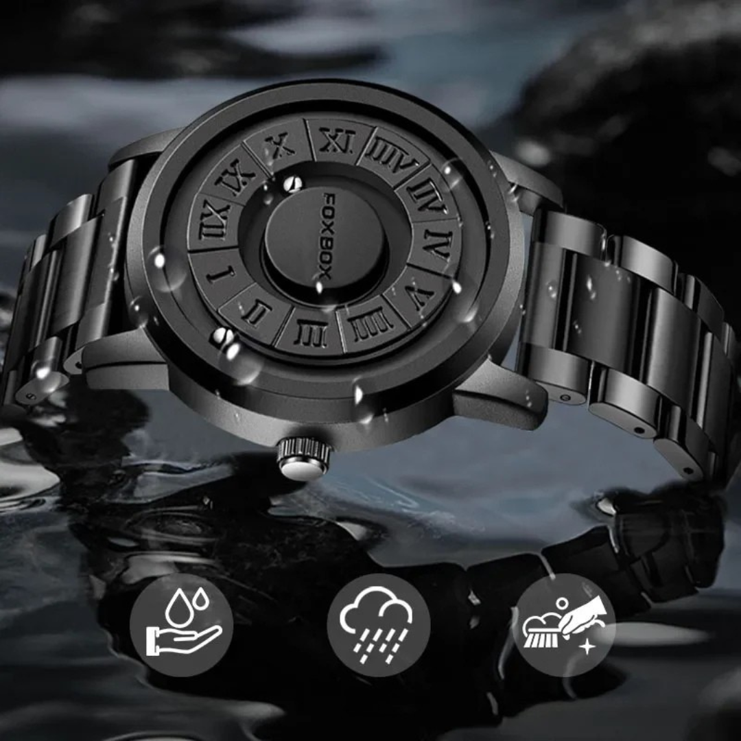 Herre Ur Elegant Gummi Interaktiv Tidsvisning