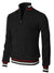 Variant image for Herre Striktrøje Zipper Blødt 100% Bomuld Italiensk Design-18